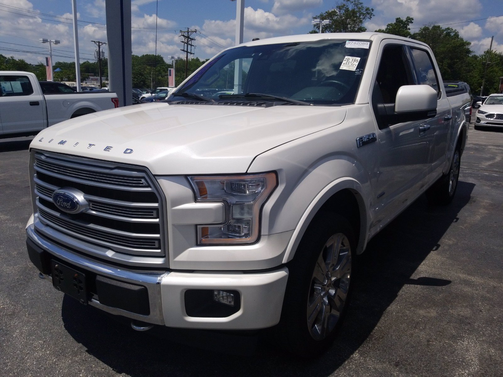 Pre-Owned 2017 Ford F-150 Limited Crew Cab Pickup in Wilmington #P8951 ...