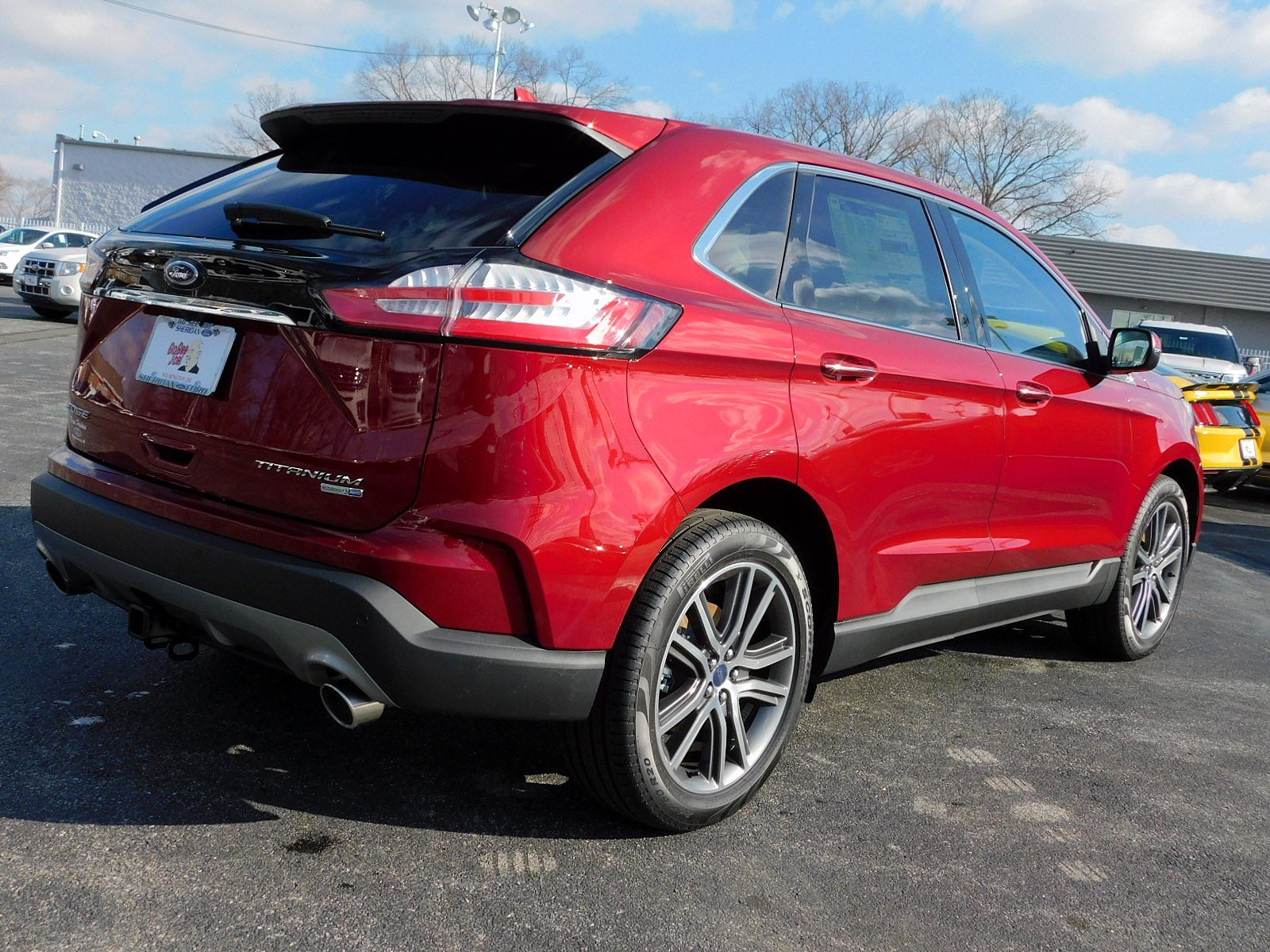 New 2019 Ford Edge Titanium Sport Utility in Wilmington #TX19161 ...