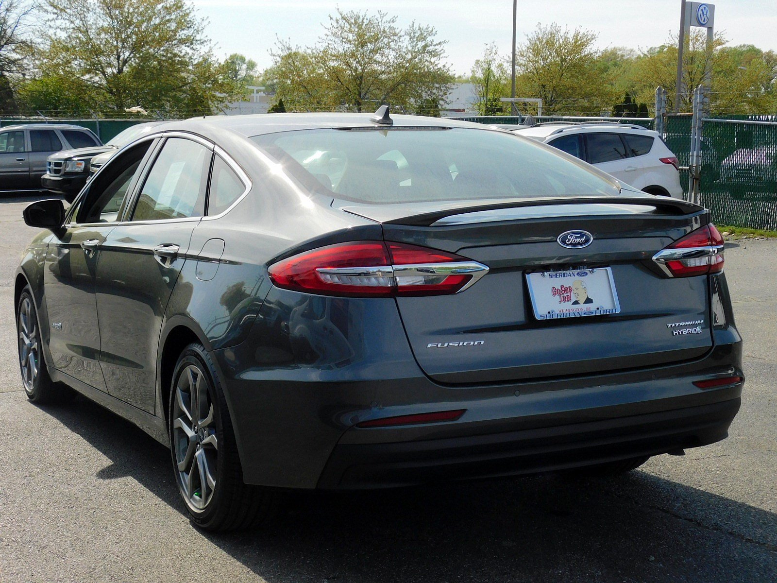 New 2019 Ford Fusion Hybrid Titanium 4dr Car In Wilmington U19028 Sheridan Ford